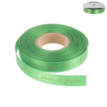 Orion Vánoční stuha zelená Zásilka od Ježíška 15 mm x 25 m (1 ks)