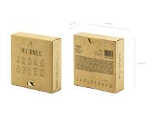 PartyDeco Dřevěné číslice (10 ks)