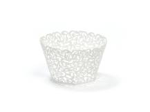 PartyDeco Lace muffin wrappers (10 pcs)