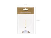 PartyDeco svatební girlanda bílá Just Married