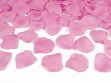 PartyDeco Vystřelovací konfety okvětní lístky růže růžové 60 cm 1