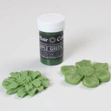 Pastelová gelová barva Sugarflair (25 g) Apple Green 1