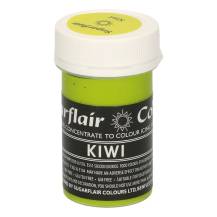 Pastelowy kolor żelowy Sugarflair (25 g) Kiwi