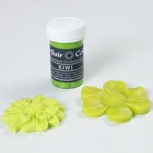Pastelová gelová barva Sugarflair (25 g) Kiwi