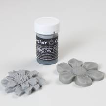 Pastelová gelová barva Sugarflair (25 g) Shadow Grey 1