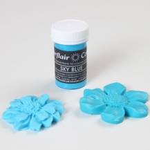 Pastelová gelová barva Sugarflair (25 g) Sky Blue 1