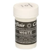 Pastelowy kolor żelu Sugarflair (25 g) Biały