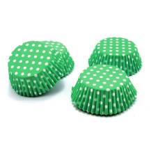 Perfect Home košíčky na muffiny Zelené s puntíky (100 ks)