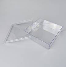 Plastová krabička s víčkem (18,5 x 18,5 x 6 cm)