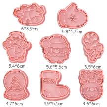 Plastové vypichovače Vánoce 1 (8 ks)