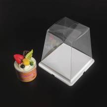 Plastový box zúžený (15 x 15 x 14 cm)