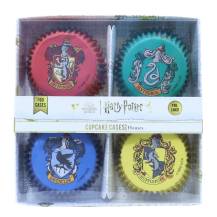 PME Harry Potter košíčky na muffiny s alobalovým vnitřkem Bradavické koleje (60 ks)