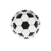 PME košíčky na muffiny s alobalovým vnitřkem Fotbalový míč (30 ks)