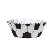 PME košíčky na muffiny s alobalovým vnitřkem Fotbalový míč (30 ks) 1