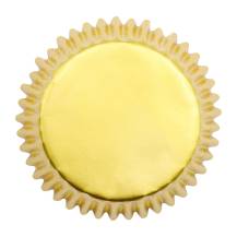 PME košíčky na muffiny s alobalovým vnitřkem Vánoční zlaté a bílé s hvězdičkami (60 ks)