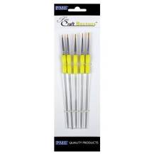 PME Thin paint brushes (5 pcs.)