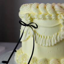 PME zapichovací dekorace Mašličky černé (8 ks)