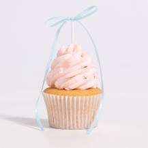 PME zapichovací dekorace Mašličky světle modré (8 ks)