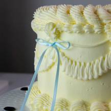 PME zapichovací dekorace Mašličky světle modré (8 ks)