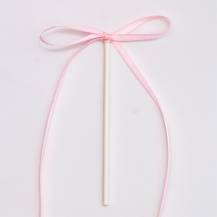 PME zápich do dortu Mašličky světle růžové (8 ks)