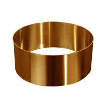 Ráfek kruh zlatý 20 cm (výška 5 cm)