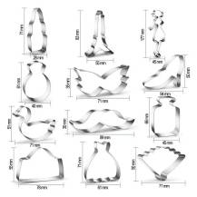 Sada vykrajovátek Paříž móda (12 ks)
