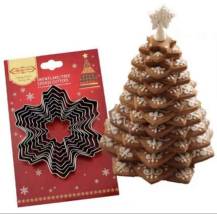 Sada vykrajovátek Sněhová vločka/Vánoční stromek (9 ks)