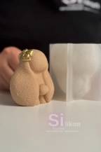 SilikonForms silikonová forma 3D Zajíček s lízátkem