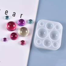 Silikonová forma na mini polokoule