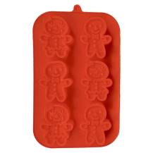 Silikonová forma na pečení/na mražené dezerty Perníčci (na 6 ks)