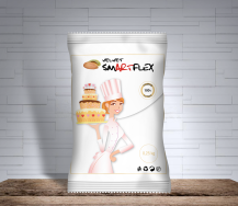 Smartflex Velvet Almond 250 gv bag (Coating and modeling paste for cakes)