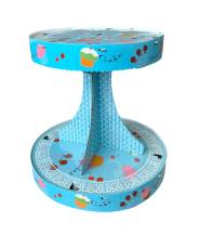 Stojan na lízátka a cupcakes modrý