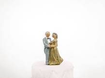 Figurine de mariage Noces d'or