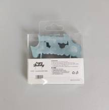 Svíčka Happy Birthday modrá