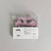 Svíčka Happy Birthday růžová