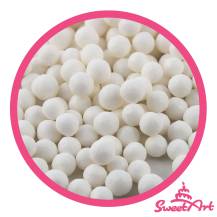 SweetArt sugar pearls white 7 mm (80 g)