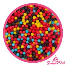 SweetArt sugar pearls Cars mix 5 mm (1 kg)