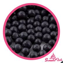 SweetArt sugar pearls black 7 mm (80 g)