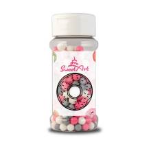 SweetArt cukrové perly Kitty mix 7 mm (80 g)