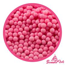 SweetArt sugar pearls pink 5 mm (80 g)