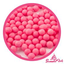 SweetArt sugar pearls pink 7 mm (80 g)
