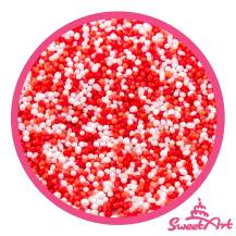 SweetArt sugar popsicle red and white (90 g)