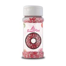 SweetArt cukrový máček červený a bílý (90 g) 1