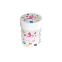 Obrázek k výrobku SweetArt dekorativní gelová barva White (30 g)
