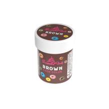 SweetArt gelová barva Brown (30 g)
