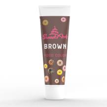 SweetArt gel color tube Brown (30 g)