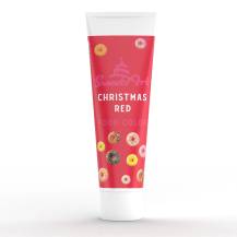 SweetArt gel color tube Christmas Red (30 g)