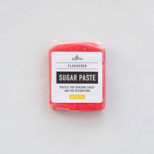 SweetArt potahovací a modelovací hmota vanilková Coral Red (250 g)