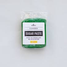 SweetArt potahovací a modelovací hmota vanilková Dark Green (250 g)