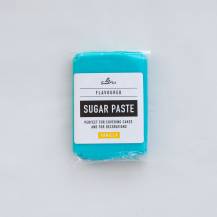 SweetArt potahovací a modelovací hmota vanilková neonový efekt Blue (250 g)